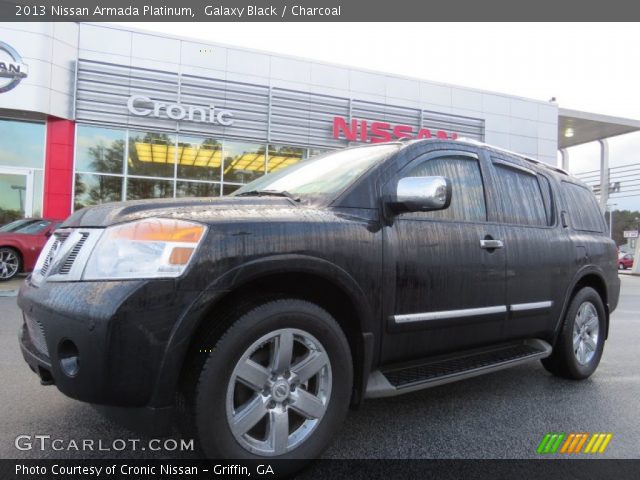 2013 Nissan Armada Platinum in Galaxy Black