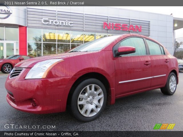 2011 Nissan Sentra 2.0 S in Red Brick