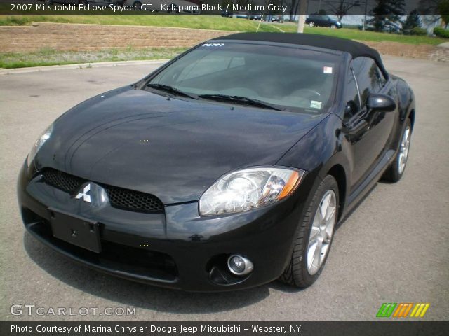 2007 Mitsubishi Eclipse Spyder GT in Kalapana Black