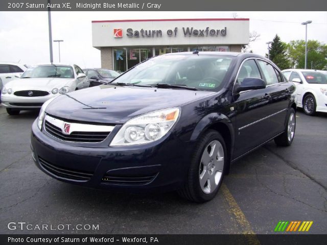 2007 Saturn Aura XE in Midnight Blue Metallic