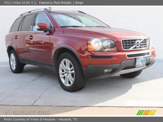 2011 Volvo XC90 3.2 in Flamenco Red Metallic