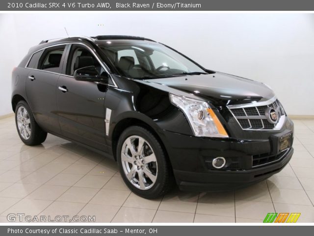 2010 Cadillac SRX 4 V6 Turbo AWD in Black Raven