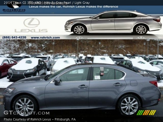 2014 Lexus GS 350 AWD in Nebula Gray Pearl