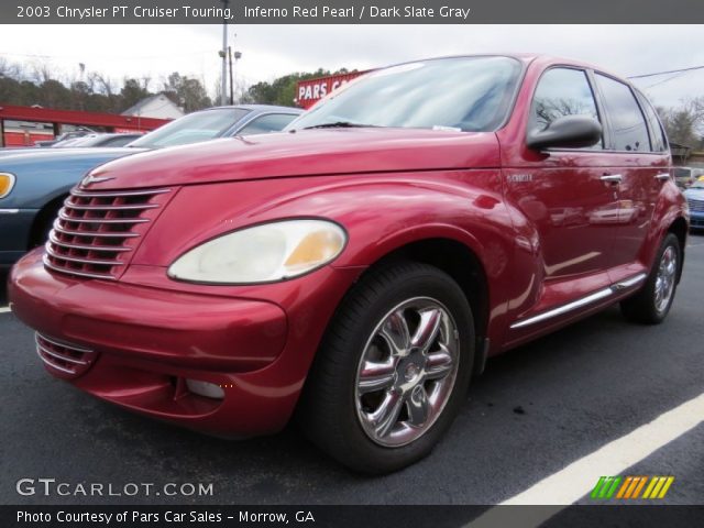2003 Chrysler PT Cruiser Touring in Inferno Red Pearl