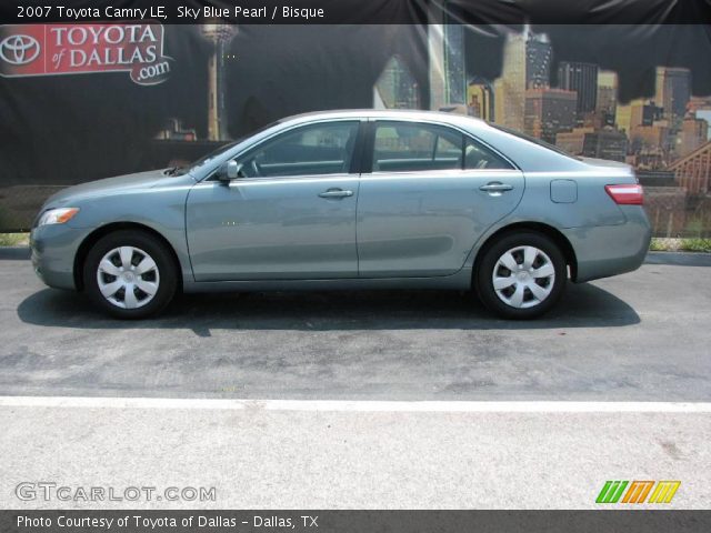 2007 Toyota Camry LE in Sky Blue Pearl