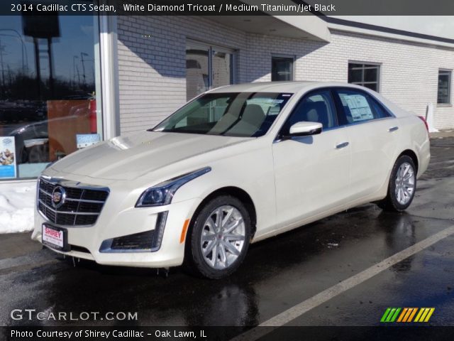 2014 Cadillac CTS Sedan in White Diamond Tricoat