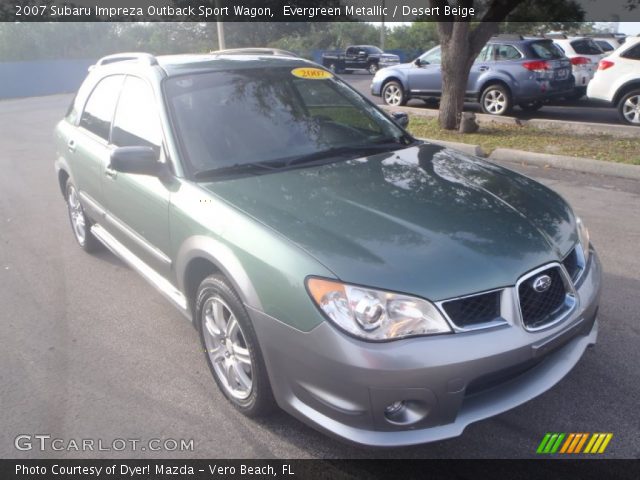 2007 Subaru Impreza Outback Sport Wagon in Evergreen Metallic