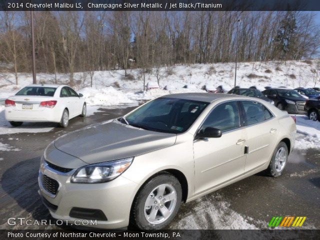 2014 Chevrolet Malibu LS in Champagne Silver Metallic