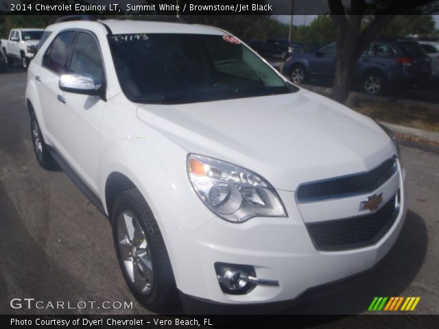 2014 Chevrolet Equinox LT in Summit White