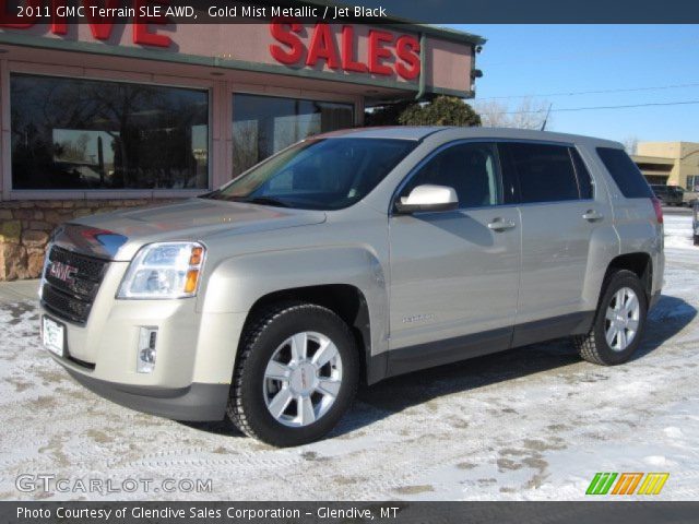 2011 GMC Terrain SLE AWD in Gold Mist Metallic