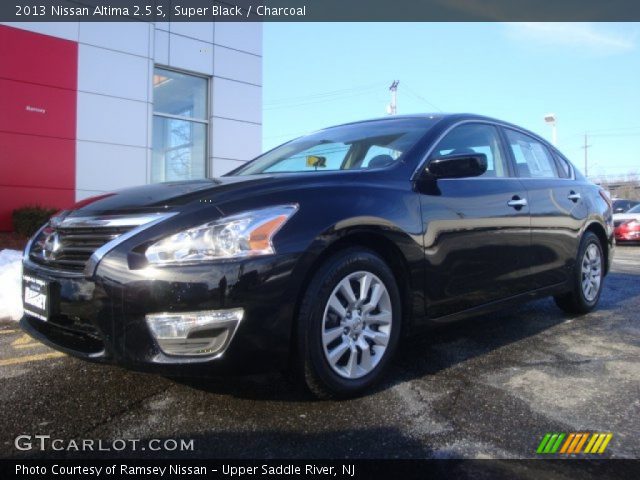 2013 Nissan Altima 2.5 S in Super Black
