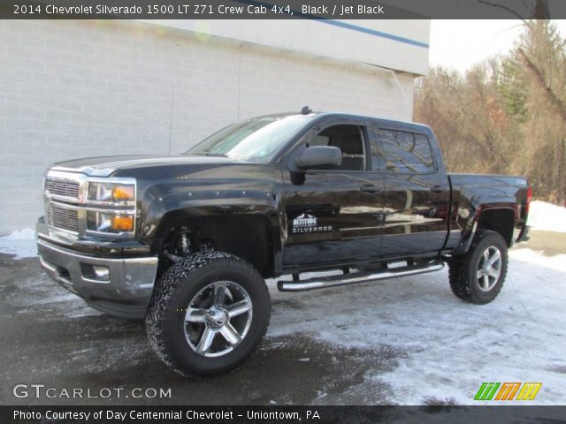 2014 Chevrolet Silverado 1500 LT Z71 Crew Cab 4x4 in Black