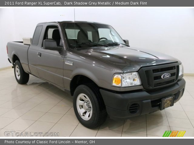 2011 Ford Ranger XL SuperCab in Dark Shadow Grey Metallic