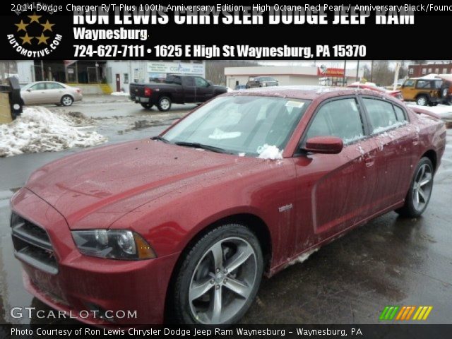 2014 Dodge Charger R/T Plus 100th Anniversary Edition in High Octane Red Pearl