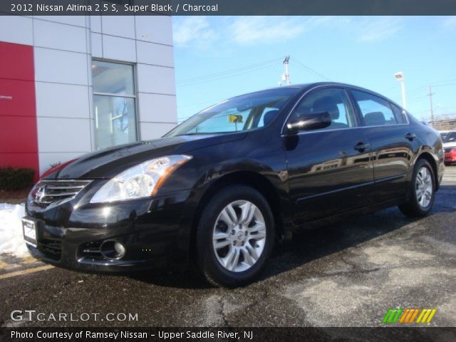 2012 Nissan Altima 2.5 S in Super Black