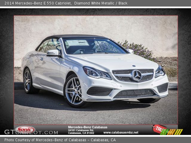 2014 Mercedes-Benz E 550 Cabriolet in Diamond White Metallic