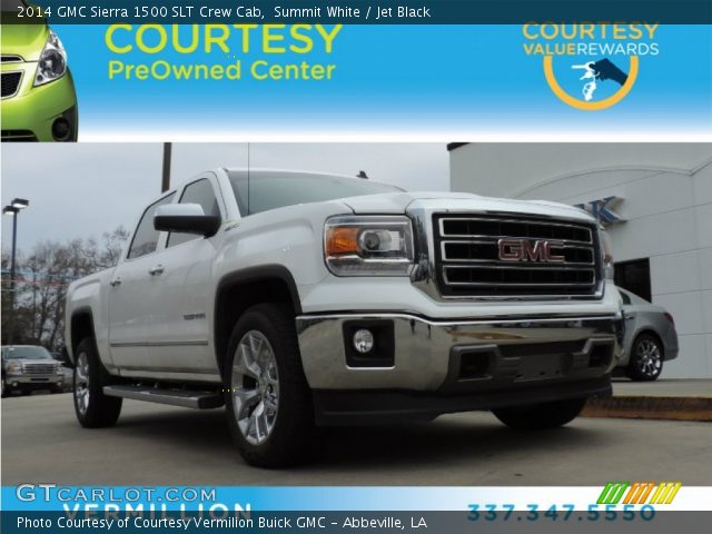 2014 GMC Sierra 1500 SLT Crew Cab in Summit White