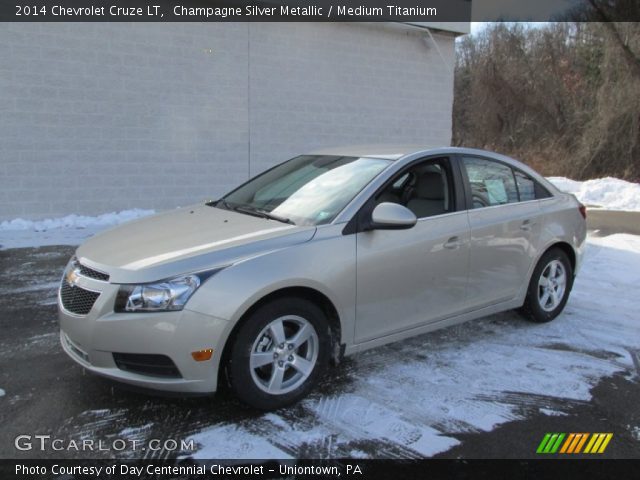 2014 Chevrolet Cruze LT in Champagne Silver Metallic