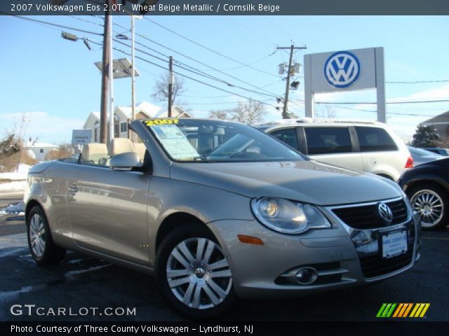 2007 Volkswagen Eos 2.0T in Wheat Beige Metallic