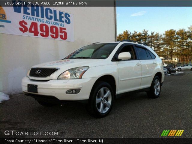 2005 Lexus RX 330 AWD in Crystal White
