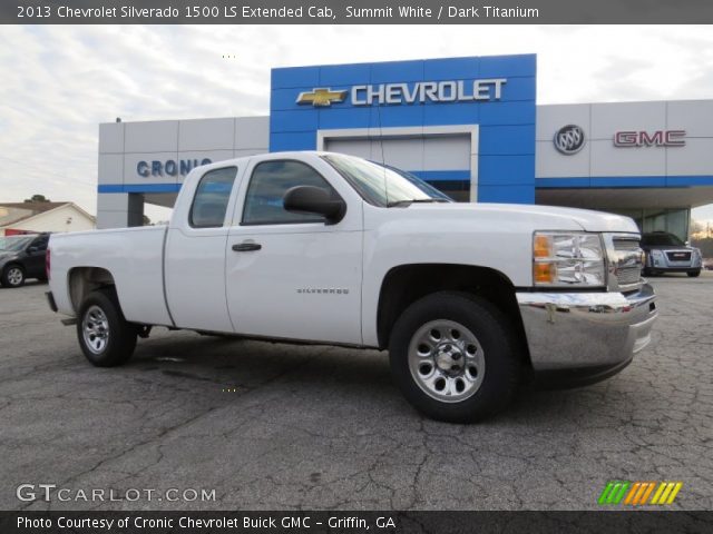 2013 Chevrolet Silverado 1500 LS Extended Cab in Summit White