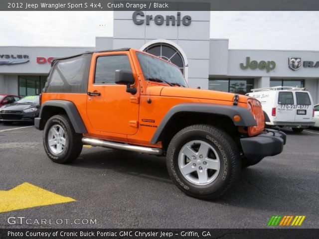 2012 Jeep Wrangler Sport S 4x4 in Crush Orange