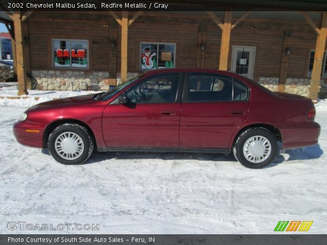 2002 Chevrolet Malibu Sedan in Redfire Metallic