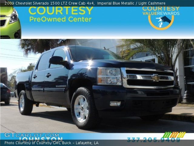 2009 Chevrolet Silverado 1500 LTZ Crew Cab 4x4 in Imperial Blue Metallic