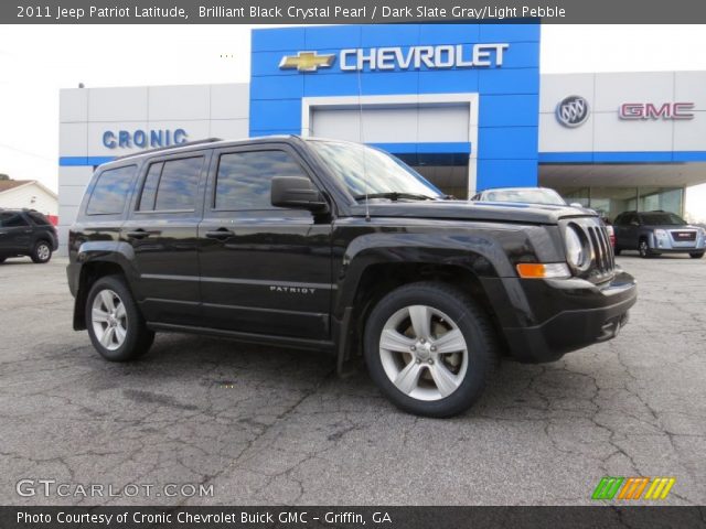 2011 Jeep Patriot Latitude in Brilliant Black Crystal Pearl