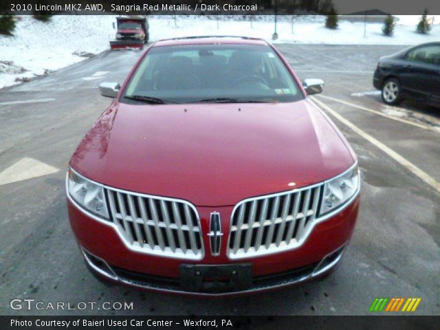 2010 Lincoln MKZ AWD in Sangria Red Metallic