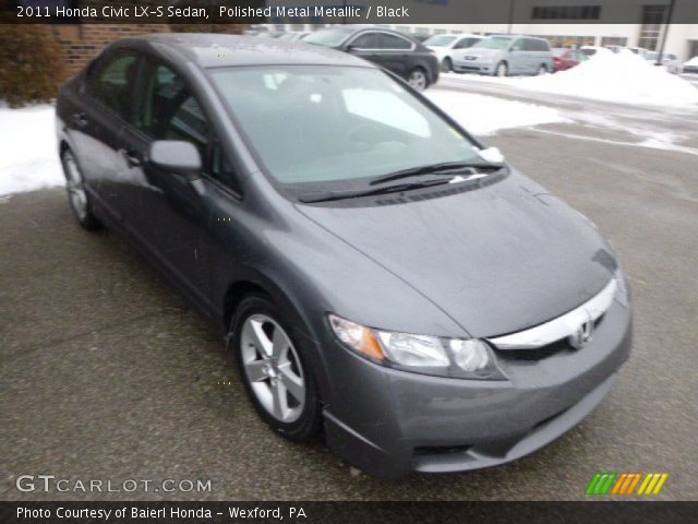 2011 Honda Civic LX-S Sedan in Polished Metal Metallic