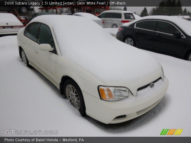 2006 Subaru Legacy 2.5i Limited Sedan in Satin White Pearl
