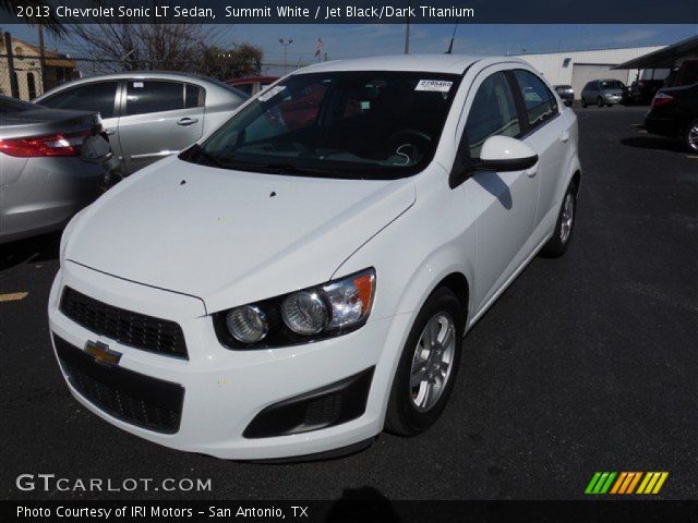 2013 Chevrolet Sonic LT Sedan in Summit White