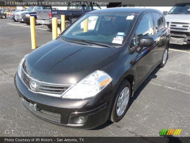 2011 Nissan Versa 1.8 S Hatchback in Super Black