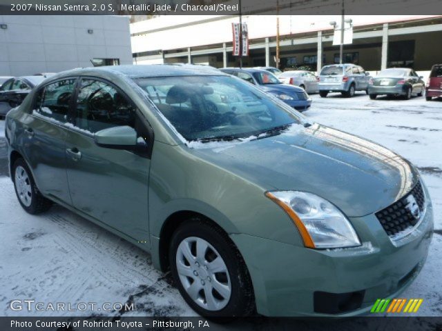 2007 Nissan Sentra 2.0 S in Metallic Jade