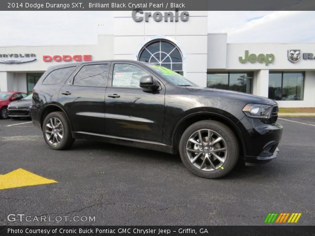 2014 Dodge Durango SXT in Brilliant Black Crystal Pearl