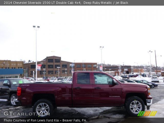 2014 Chevrolet Silverado 1500 LT Double Cab 4x4 in Deep Ruby Metallic