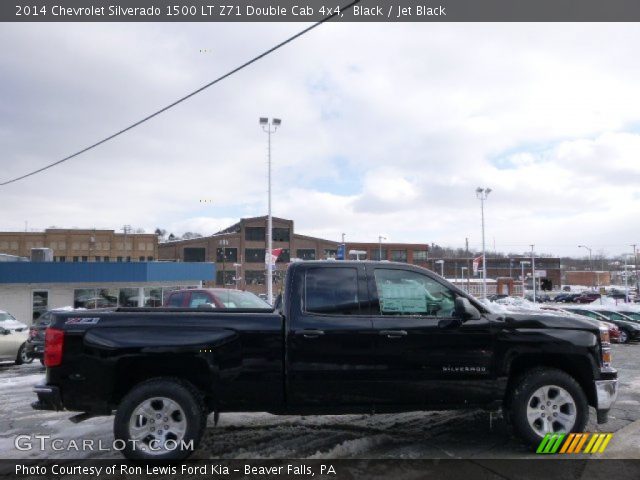 2014 Chevrolet Silverado 1500 LT Z71 Double Cab 4x4 in Black