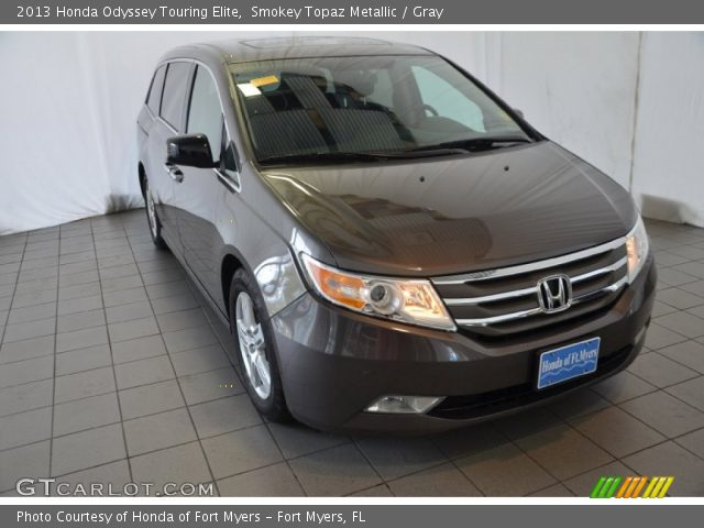 2013 Honda Odyssey Touring Elite in Smokey Topaz Metallic
