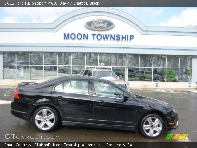 2012 Ford Fusion Sport AWD in Black