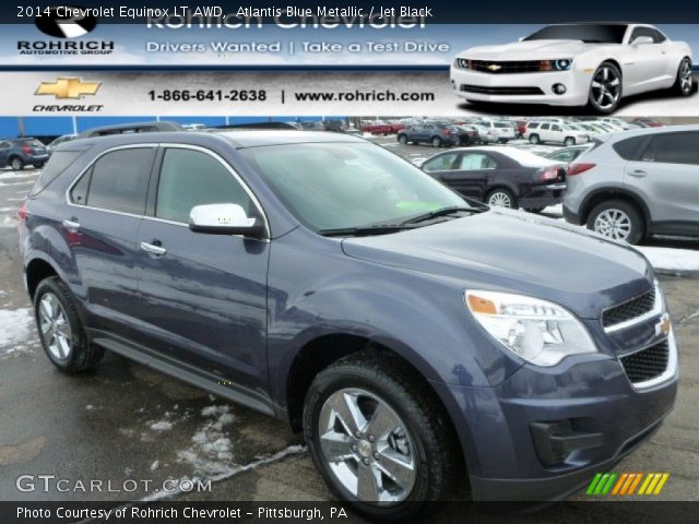 2014 Chevrolet Equinox LT AWD in Atlantis Blue Metallic