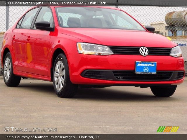2014 Volkswagen Jetta S Sedan in Tornado Red