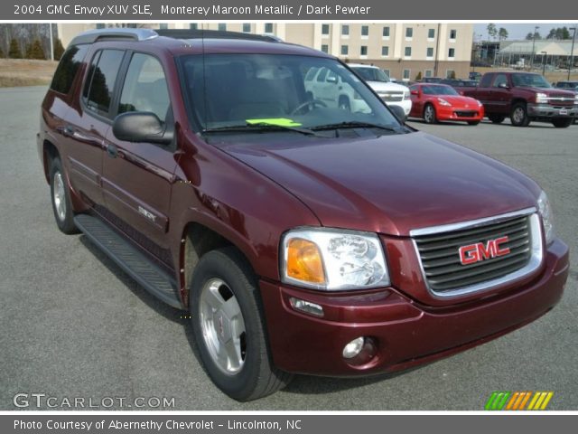 2004 GMC Envoy XUV SLE in Monterey Maroon Metallic