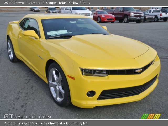 2014 Chevrolet Camaro LT Coupe in Bright Yellow
