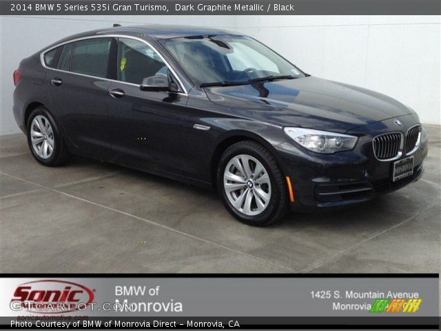 2014 BMW 5 Series 535i Gran Turismo in Dark Graphite Metallic