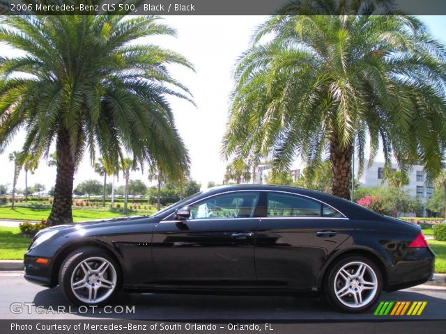 2006 Mercedes-Benz CLS 500 in Black