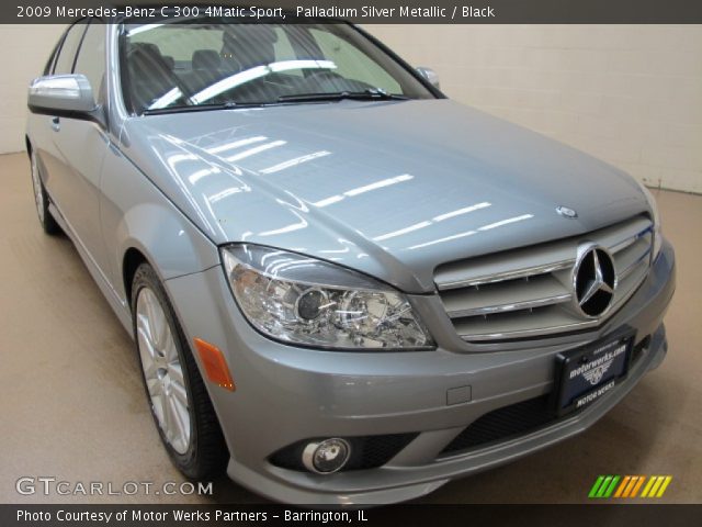 2009 Mercedes-Benz C 300 4Matic Sport in Palladium Silver Metallic