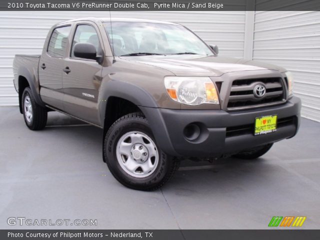 2010 Toyota Tacoma V6 PreRunner Double Cab in Pyrite Mica