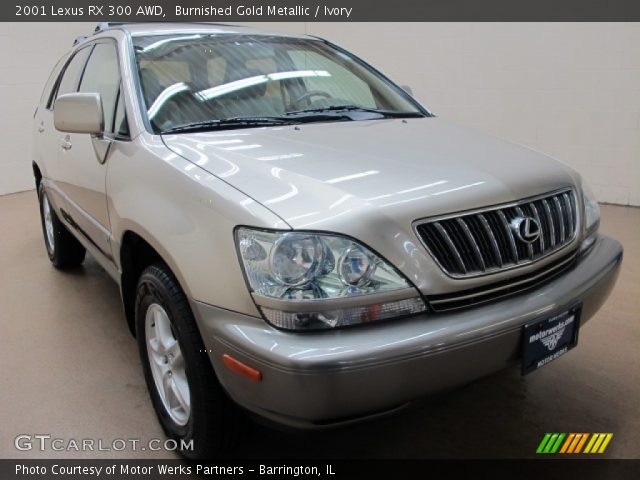 2001 Lexus RX 300 AWD in Burnished Gold Metallic