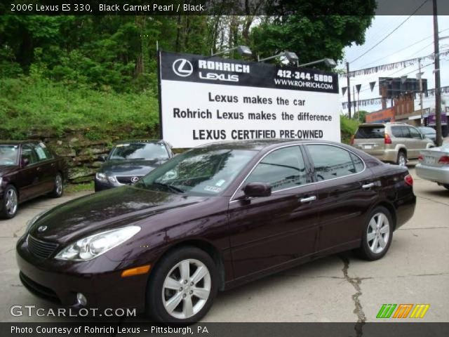 2006 Lexus ES 330 in Black Garnet Pearl